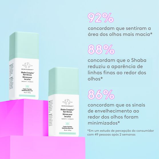 Sérum Firmador para os Olhos Drunk Elephant Shaba Complex Eye Serum